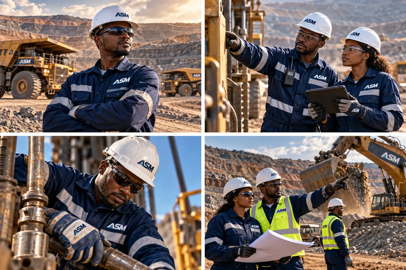 Mining supply chain field environment