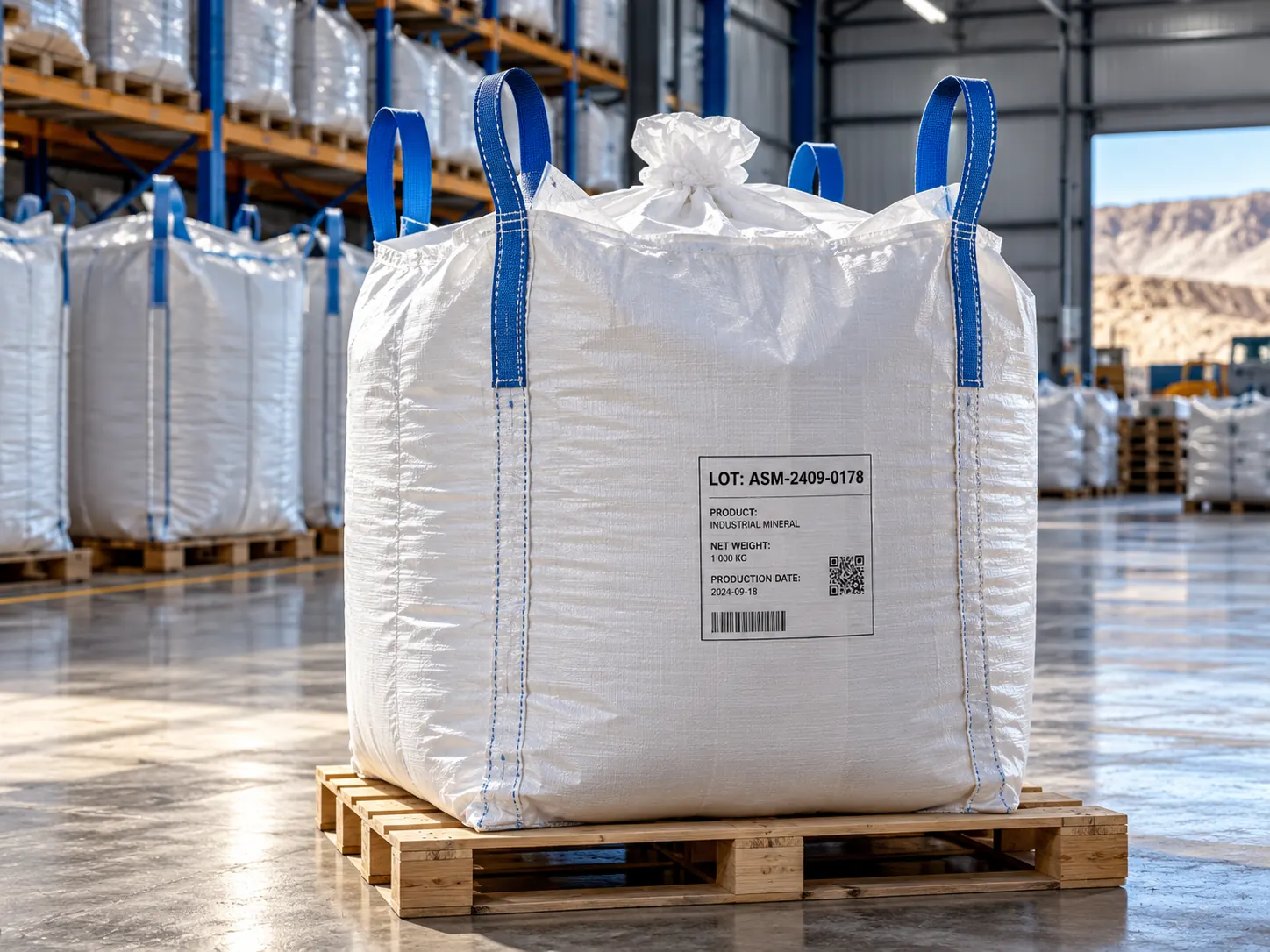 Sacs industriels traçables et fournitures minières